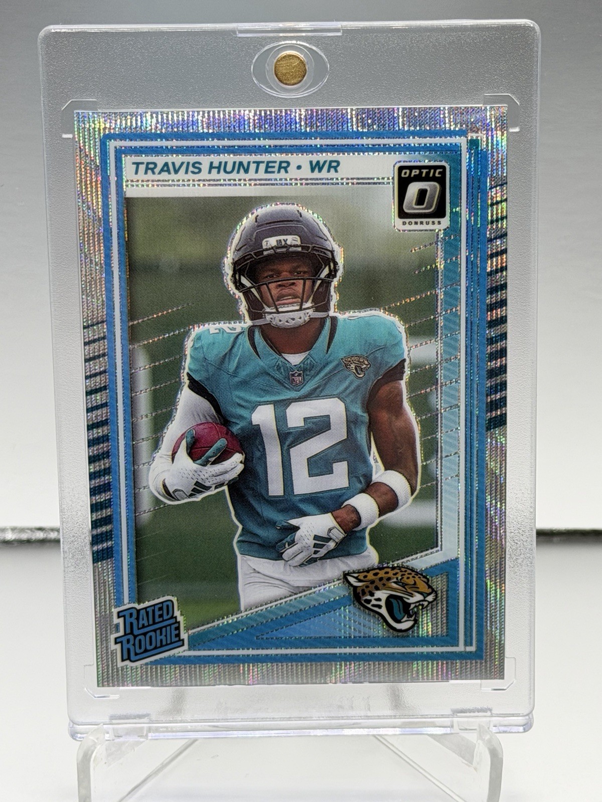 2025 Panini Donruss Optic Premium Box Set TRAVIS HUNTER #201 Rookie WAVE /300