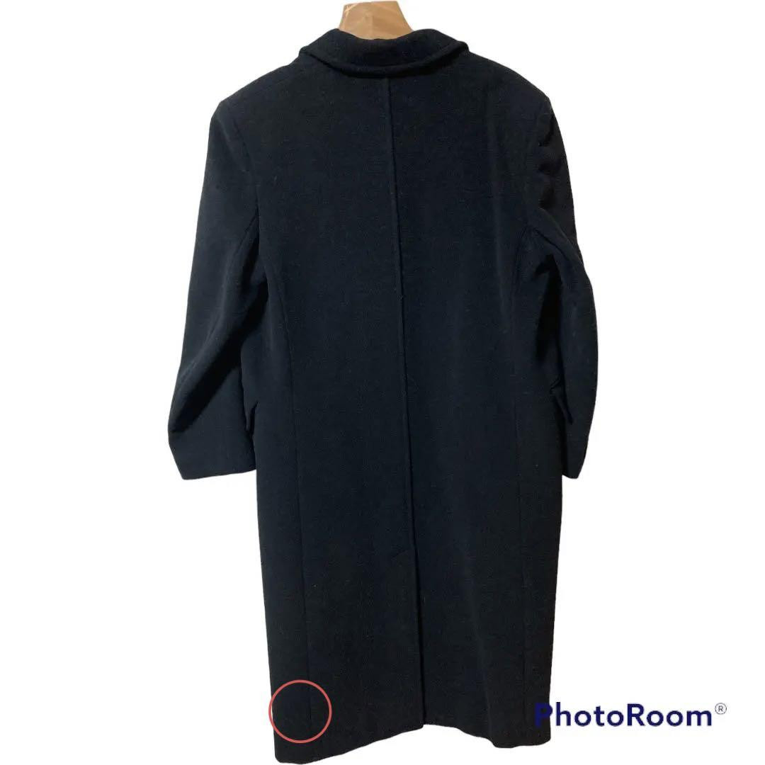 Max Mara Long Coat Black 42 XLLL Large Size W53cm L114cm | eBay Max Mara Long Coat Black 42 XLLL Large Size W53cm L114cm | eBay
