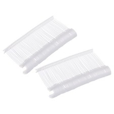 2000pcs J Hook Fasteners 2 1/4" Clear Standard Tagging Gun Refill Barb Fasteners