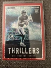 2023 Panini Rookies & Stars Thrillers Red Lazer C.J. Stroud Rookie Houston