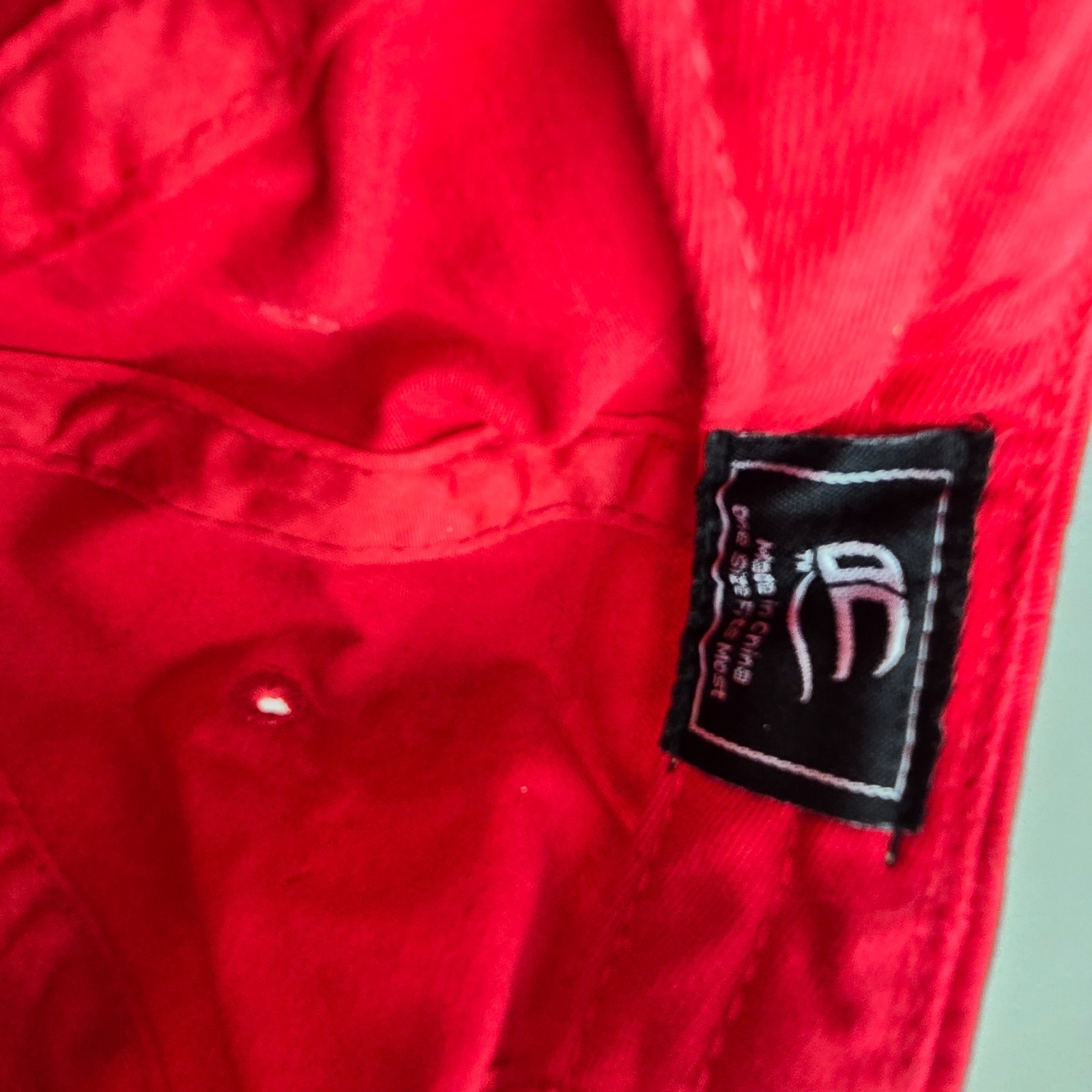 USMC Red Baseball Cap Adjustable Hat Embroidered … - image 7