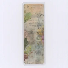 2x6 Inch Vintage Florals, Bookmark For Books, Holiday Gift For Book Lovers