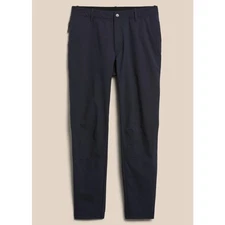 Banana Republic Motion Tech Hybrid Performance Pants Mens 34 Black Elastic Waist