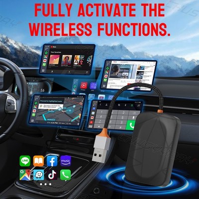 For BMW 2018 - 2023 BMW i3 Wireless Carplay&Android Auto Wireless Adapter