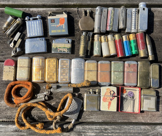 Lot de briquets anciens Vendus en l’état