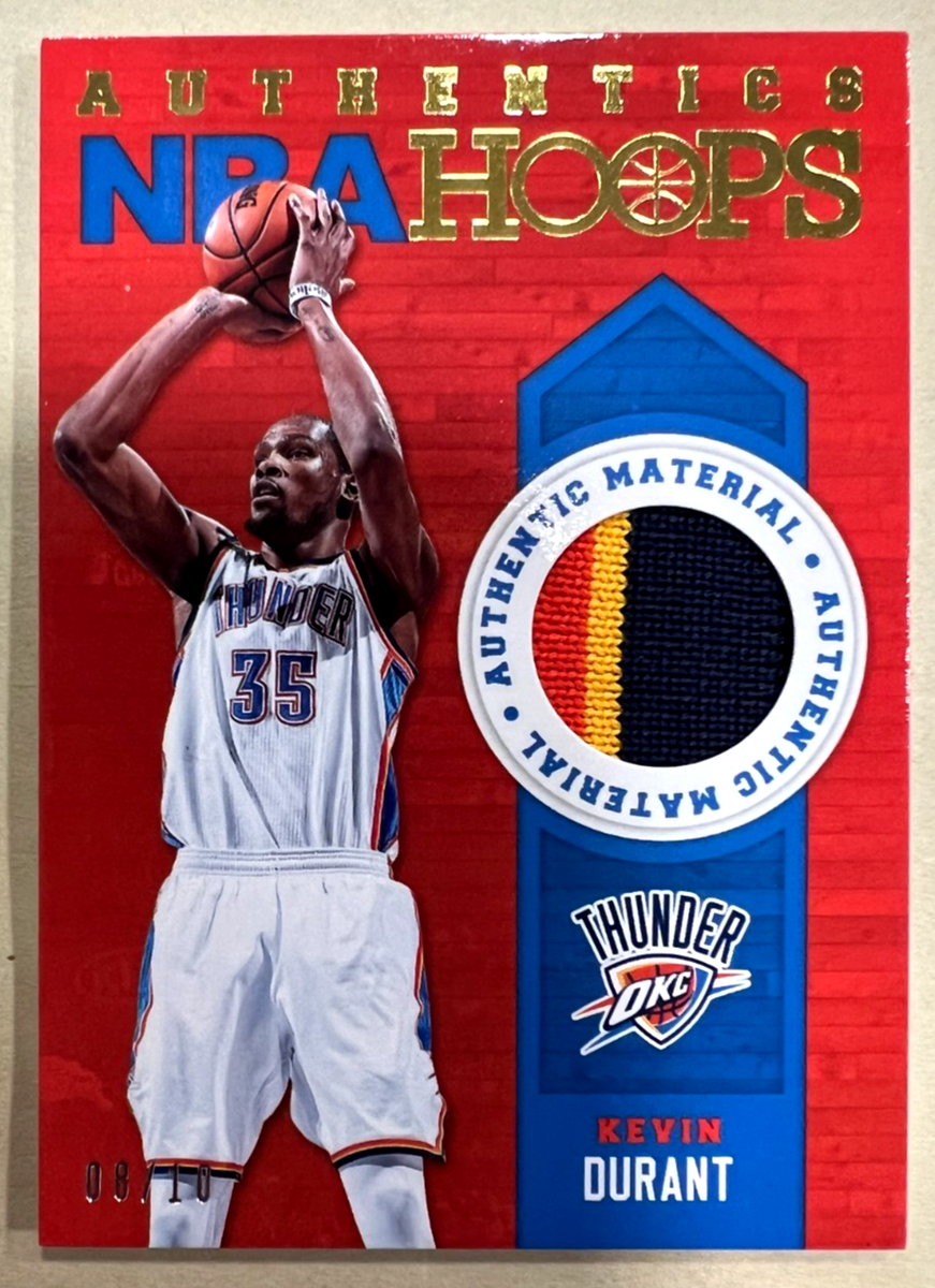 2013-14 NBA Hoops - Authentics Memorabilia Kevin Durant #98