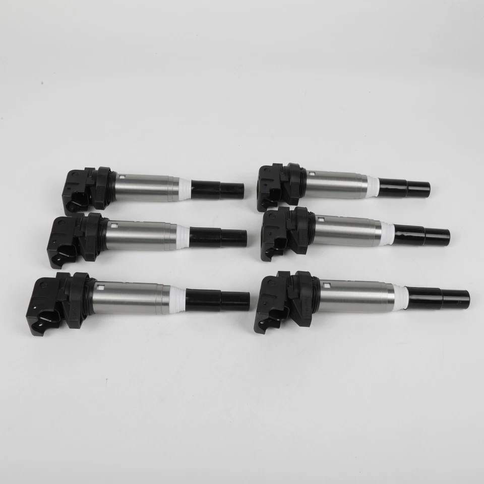 6PCS 0221504470 OEM Ignition Coils For Bosch BMW 325i 328i 335 525 528 530 535 Foto 4 de 4