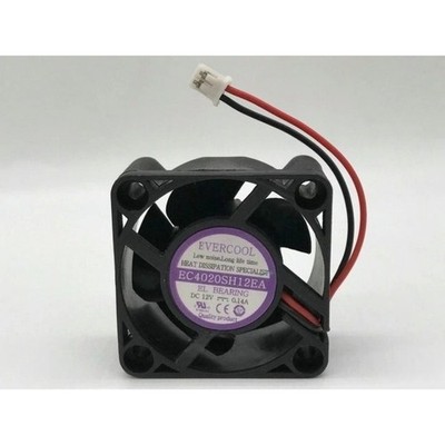 1PC EVERCOOL EC4020SH12EA DC12V 0.14A 4CM 40*20MM switch cooling fan
