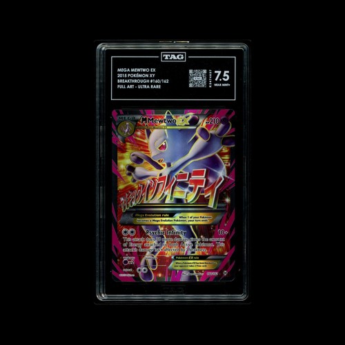 M Mewtwo-EX graded TAG 7.5 for sale on eBay