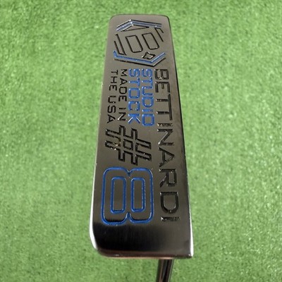 Bettinardi Studio Stock 8 Blade Putter Milled Super Stroke Pistol