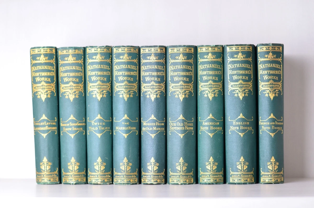 Nathaniel Hawthorne 1850-1899 Antiquarian & Collectible Books for