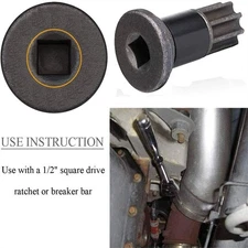 Crank Engine Barring Rotating Tool For Cummins B/C Series Dodge Pickups 5.9L