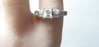 14K SOLID WHITE GOLD NEIL LANE RING / PRINCESS & ROUND 33 TOTAL NATURAL DIAMONDS — photo 5