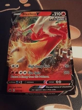 Blaziken V 020/198 Swsh06: Sword & Shield - Chilling Reign Holo-NM