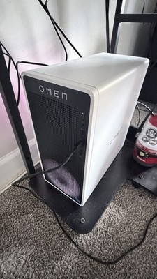 HP OMEN White Tower Gaming PC i5-14400F 16GB 1TB SSD RTX 5060 Ti W11