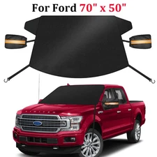 For Ford Ranger Car Windshield Snow Cover Frost Ice Guard with Side Mirror Cover