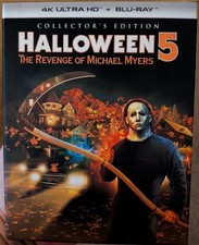 Halloween 5 Revenge of Michael Myers 4K UHD Blu-ray Hard Case OOP