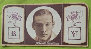 1920s Rudolph Valentino Original Paramount Pictures Advertisement 8.375x 4