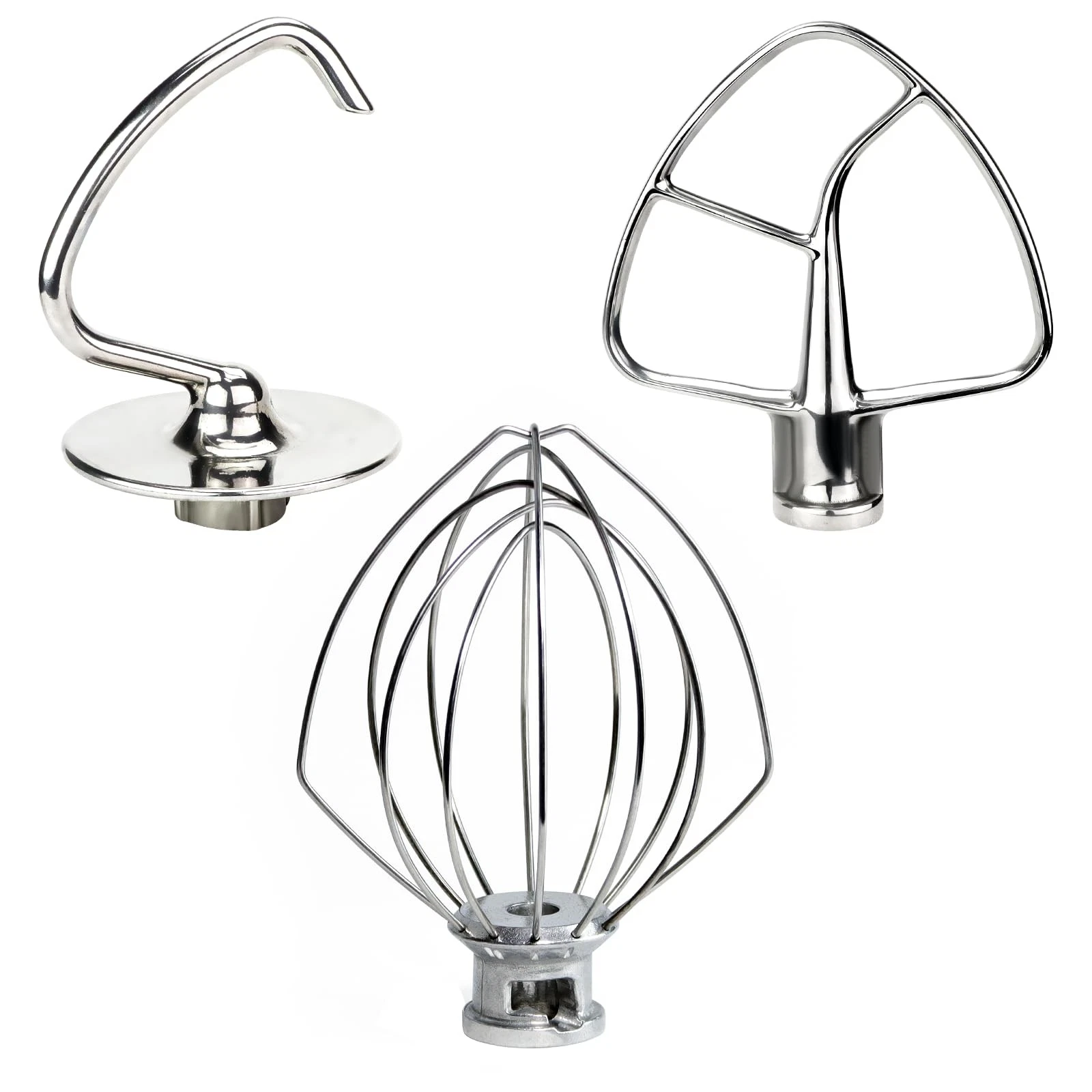 Funmit Mixers Accessories Stainless Steel Attachments Replacement for Kitchen...