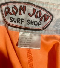 Ron Jon Surf Shop Board Shorts Mens Large Swim Trunks Pockets Beach 34 Waist
