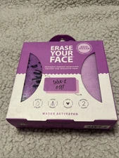 ERASE YOUR FACE Reusable Makeup Removing Cloths For Sensitive Skin
