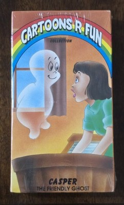 CARTOONS R FUN ''CASPER'' THE FRIENDLY GHOST VHS 1989 BRAND NEW SEALED