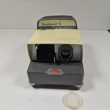 Paximat-S Electric Slide Projector - Untested, Has Scratches Power Tested