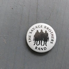 The Savage Brothers Band Silhouette 1 1/4" Button Pin