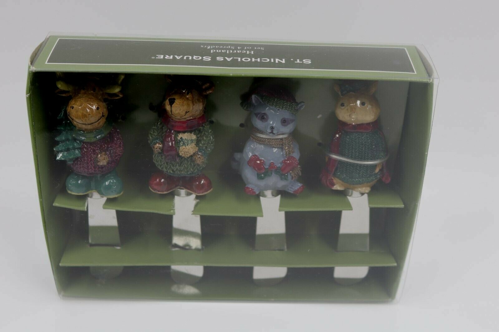 St. Nicholas Square Kohl's Set of 4 Christmas Heartland Animals