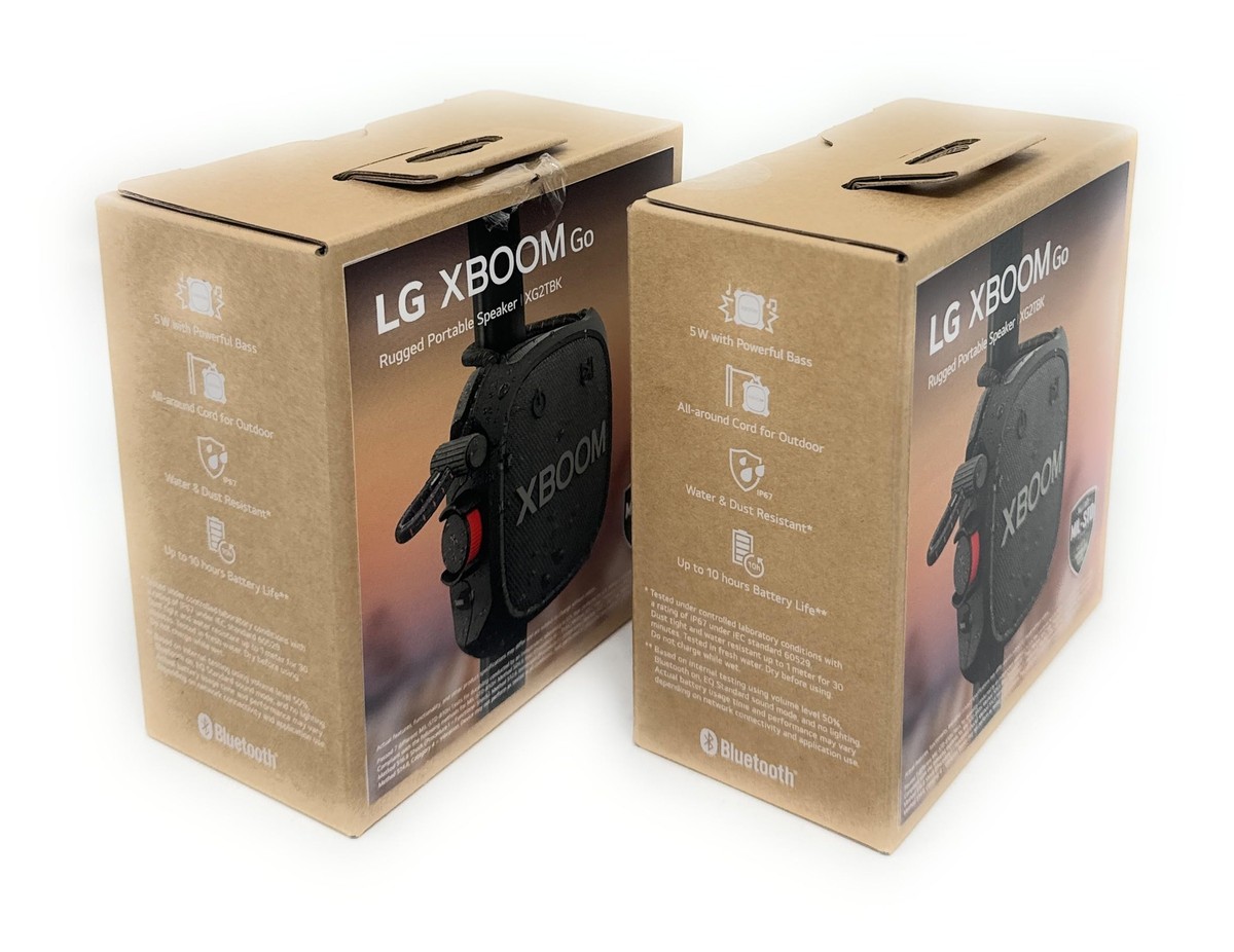 LG XBOOM Go Wireless Portable Speaker with Powerful Sound XG2TBK