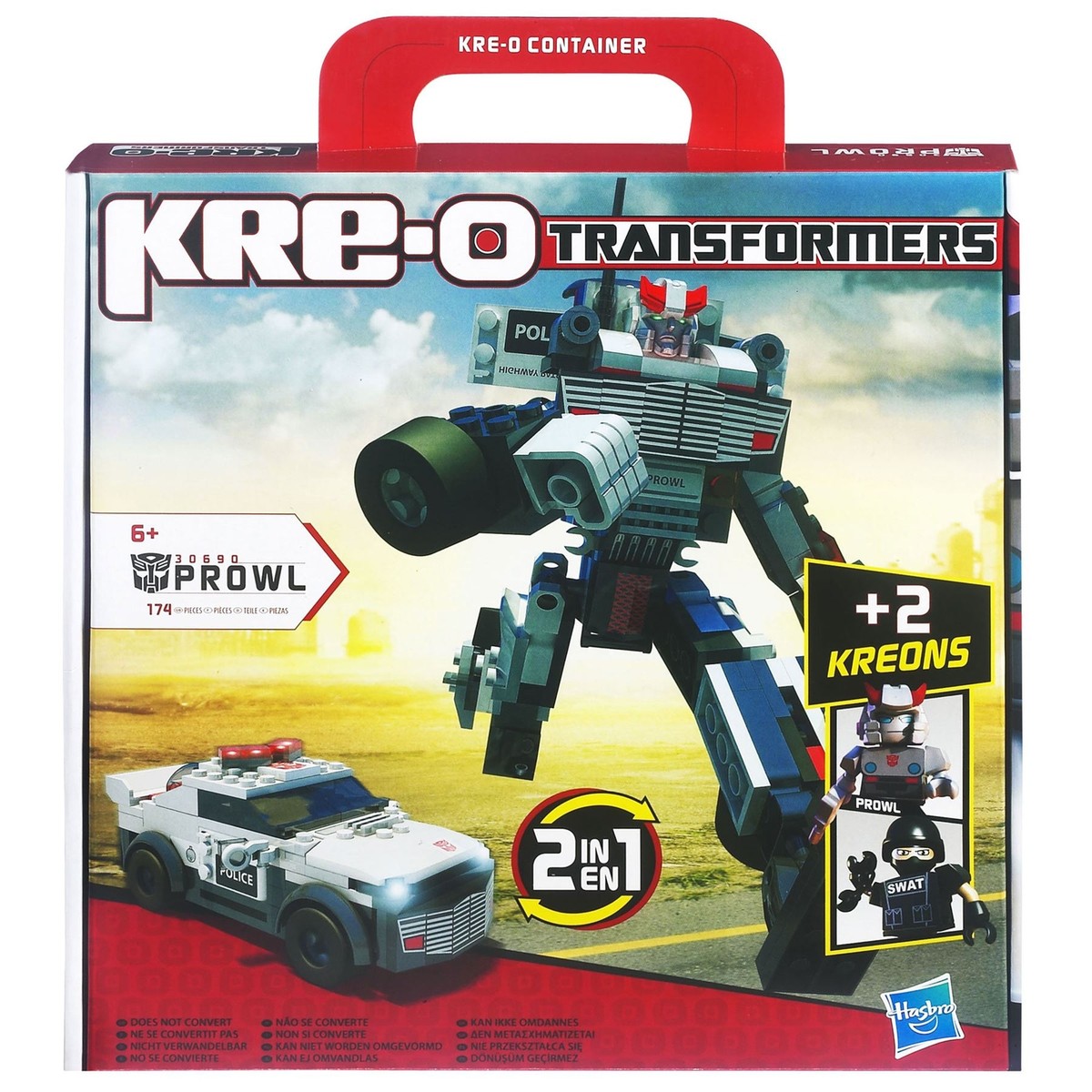 Robot Kre O Transformers Lego Sets KRE-O Transformers PROWL 2-in-1