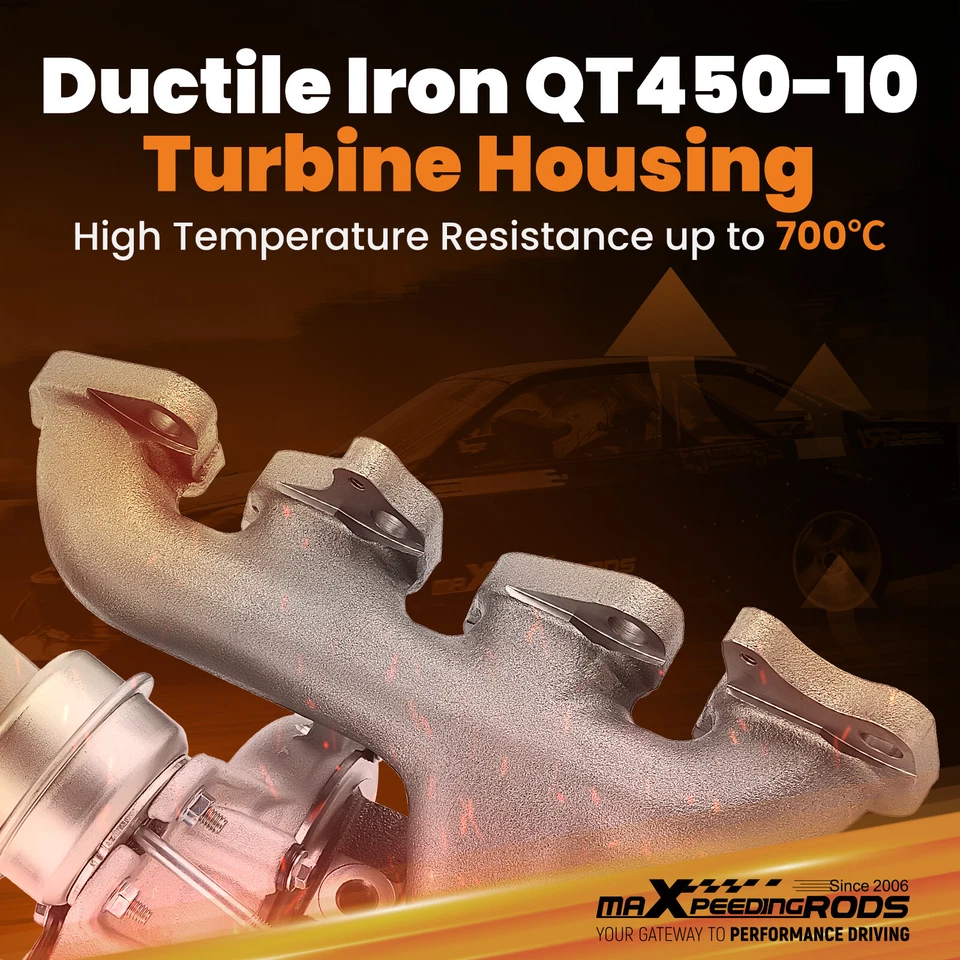 Kit turbo para Chevy Chevrolet Cruze 2011-2016 Sonic Trax 2010-2019 1,4 L 55565353 Foto 2 de 4