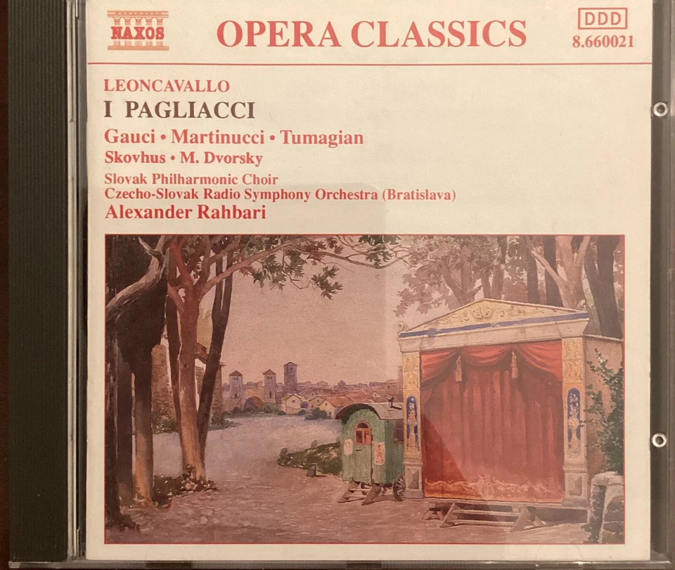 Leoncavallo: Der Bajazzo (Gesamtaufnahme(ital.)), 1 CD, mit Textheft