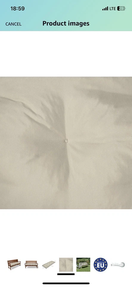 sitzkissen bank / bankkissen - Bild 4 von 4