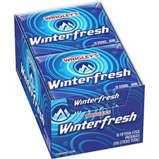Wrigley's Winterfresh Gum 15-Stick Pack 10 packs