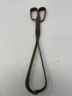 Vintage forged metal tongs — photo 1