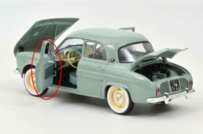 Voiture Miniature de Collection - NOREV 1/18 - VOLVO 1800 S - Blanc et