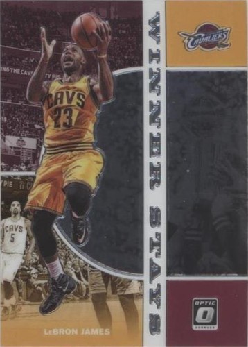 2019-20 Donruss Optic Orange Prizm #60 LeBron James Lakers /199