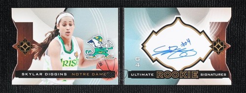 SKYLAR DIGGINS SMITH 2013-14 UD Ultimate Rookie Signatures Booklets Auto 70/150