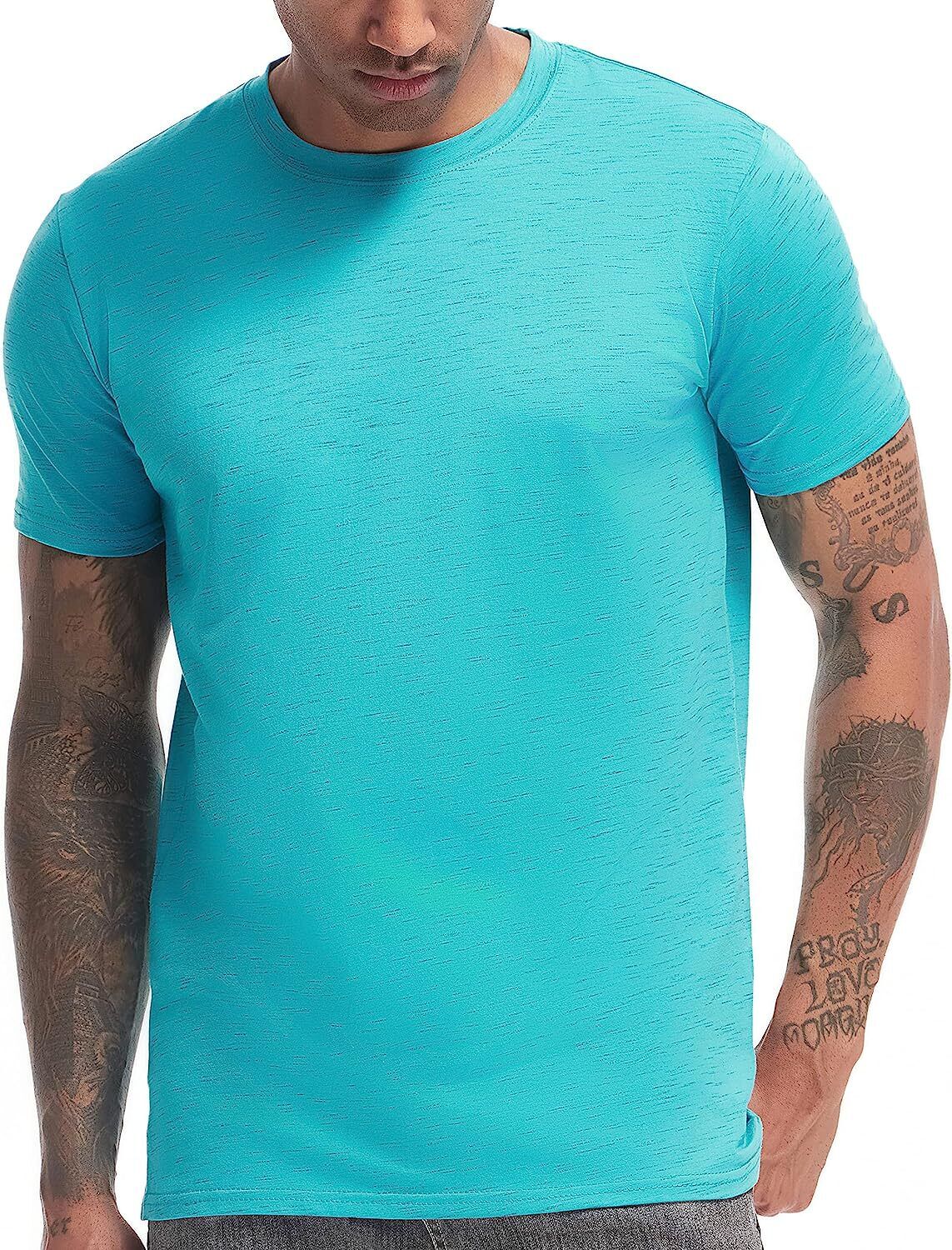 KLIEGOU Men's Crew Neck T Shirts - Casual Stylish Tees for Men | eBay