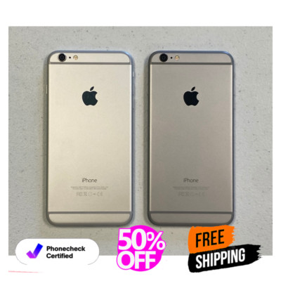 Apple iPhone 6 Plus 16GB/64GB - Silver/Gray, Verizon, Very Good Condition