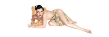 6" military nose art layla pin up bumper sticker decal usa made