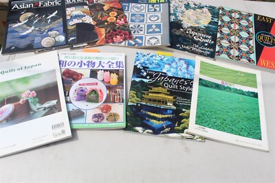 JAPANESE QUILTING 10 DIFFERENT BOOKS - LIST BELOW