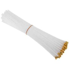 100 Pcs Hand Waving Flag Flagpole Portable Outdoor 40cm Sticks Plastic Poles