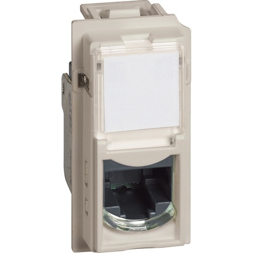 BTICINO LIVING NOW SABBIA PRESA PLACCA TV SCHUKO PULSANTE DEVIATORE COVER RJ11 - Foto 30 di 44