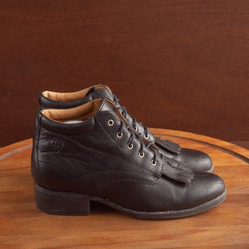 Ariat Josie Leather Lace Up Western Riding Boots Women's Size 7.5 B