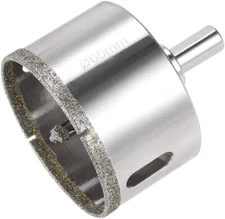 Drilax 2-1/2 Inch Diamond Hole Saw with Removable Center Pilot Drill Locator Pin