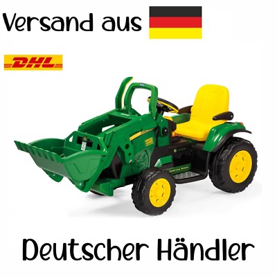 PEG PEREGO John Deere Ground Loader 12V Elektro-Traktor