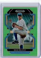 2022 Prizm Draft Picks Lime Green Max Rajcic 59/75 (B23) Cardinals