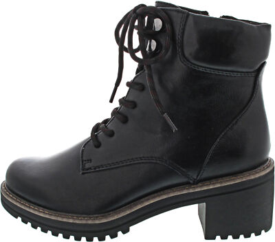 Marco Tozzi Damen Schnürstiefel schwarz